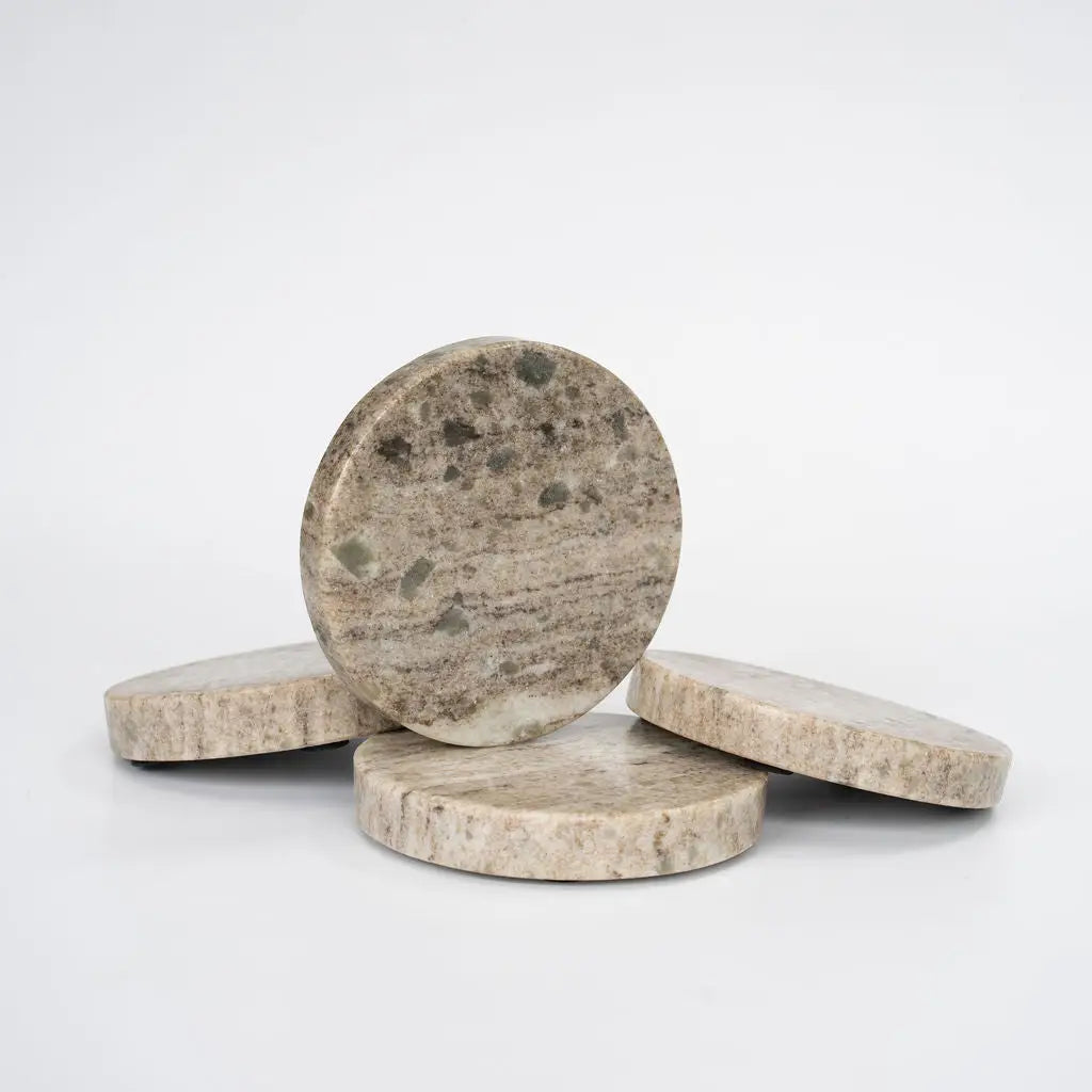 Brown Marble Coaster