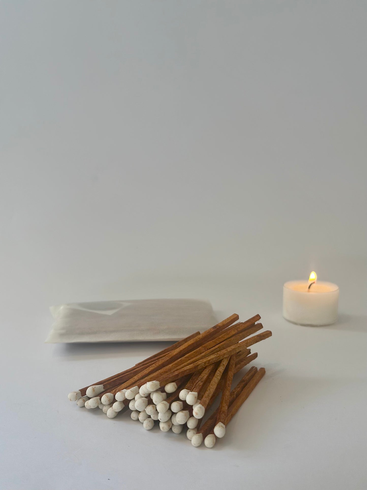 Match Pot Refill White Tips