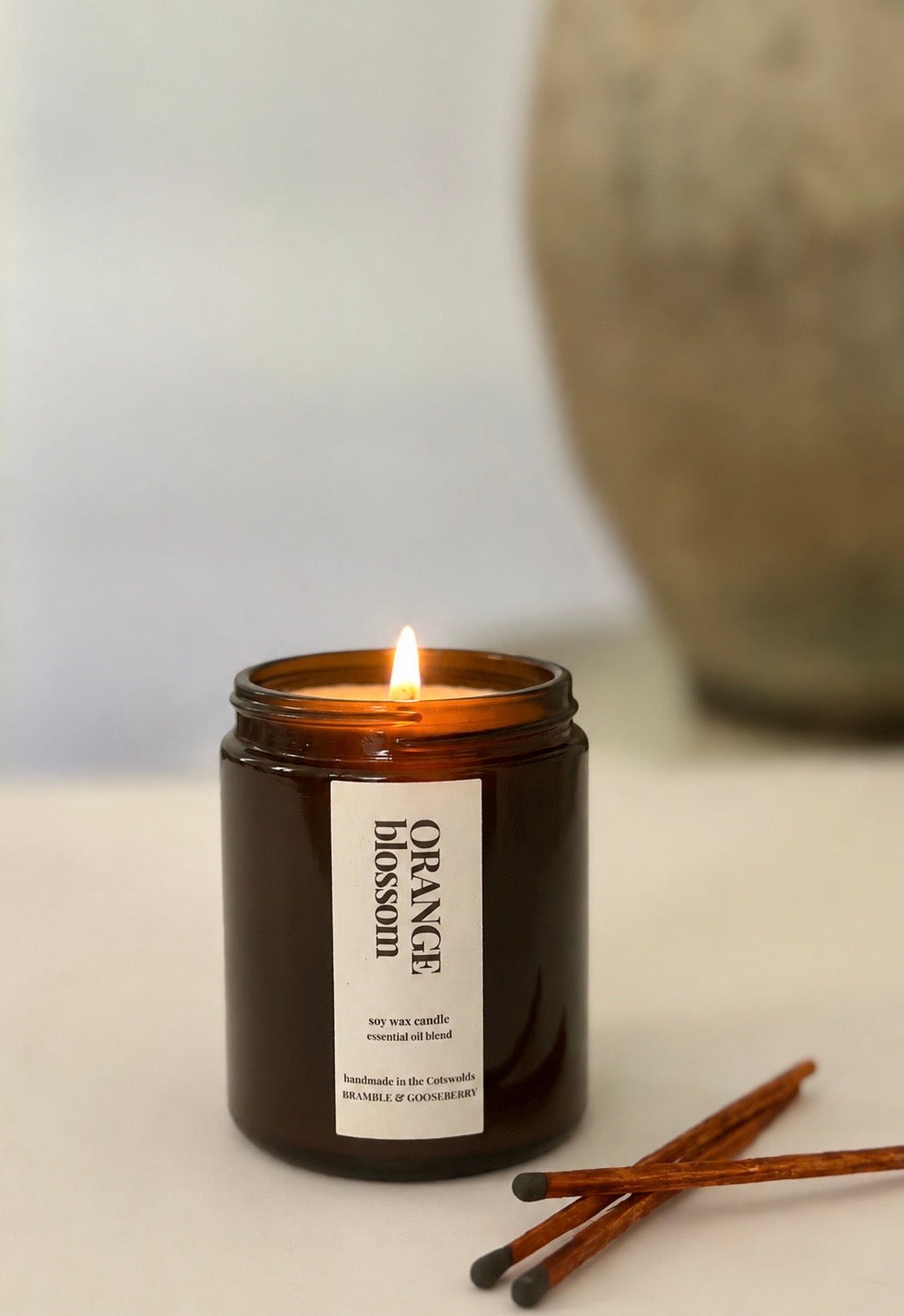 ORANGE BLOSSOM essential oil blend candle