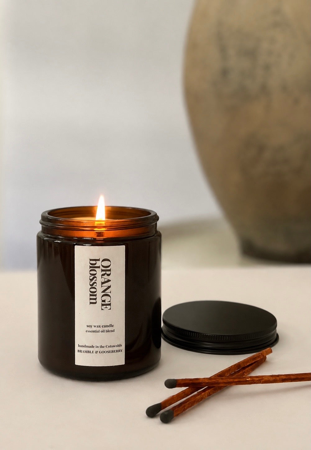 ORANGE BLOSSOM essential oil blend candle