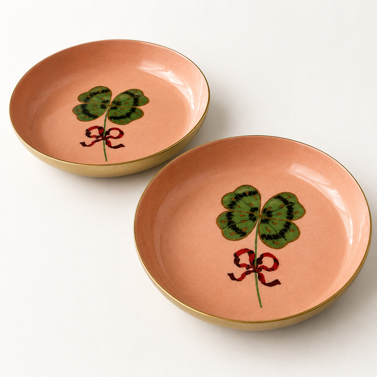 Clover Enamel Dish