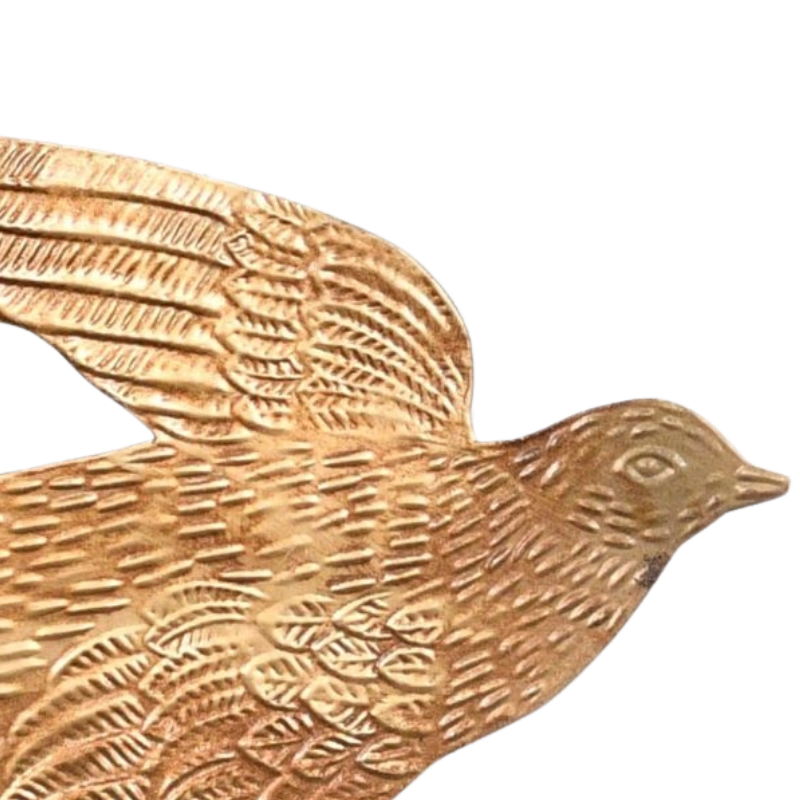 Golden Swallow Hanging Ornament