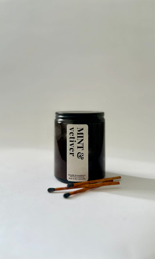 MINT & VETIVER candle