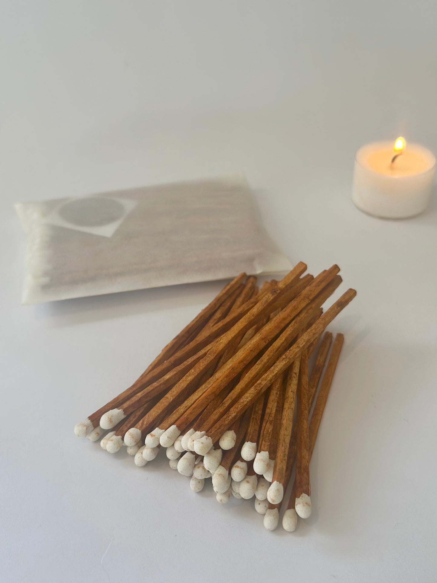 Match Pot Refill White Tips