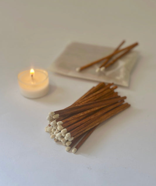 Match Pot Refill White Tips